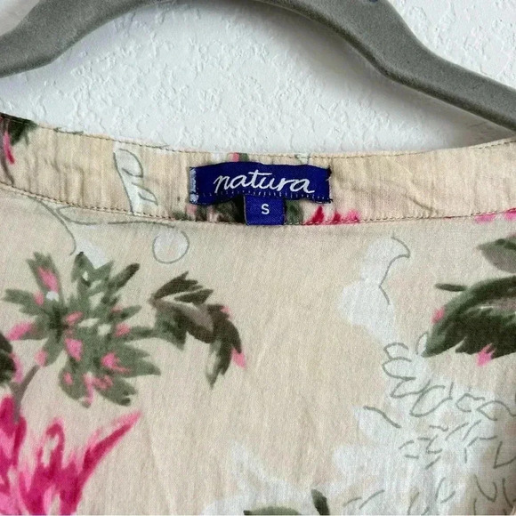 Natura Long Sleeve Boho top | size small - Picture 5 of 6